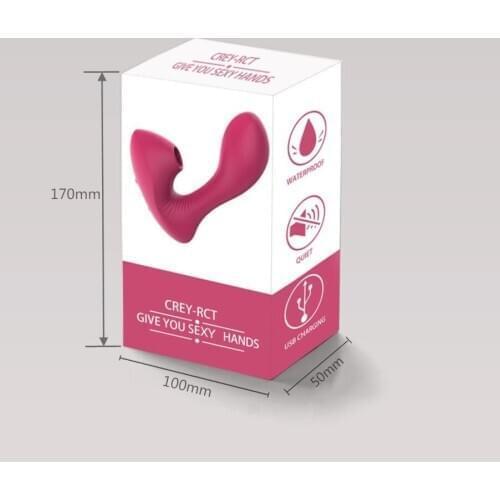 Vagina Sucking Vibrator for Women Double Vibration 10 Speed Stimulate G spot Vagina Clitoris for Female Mastrubation S0012