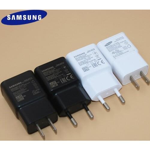 EU US Plug Charger Original Samsung 9V1.67A Fast Charging Power Wall USB Adapter For Galaxy S10 S10E S9 S8 + Z Flip 2 3 F52 A30