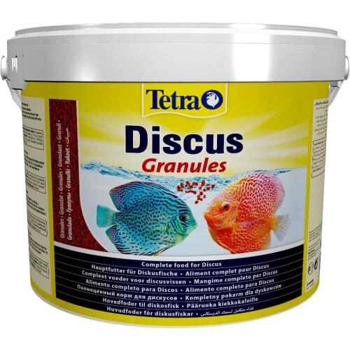 3000 Gram Tetra Discus Granules Bucket Feed Pellets Fish Expiry Date 06/2023
