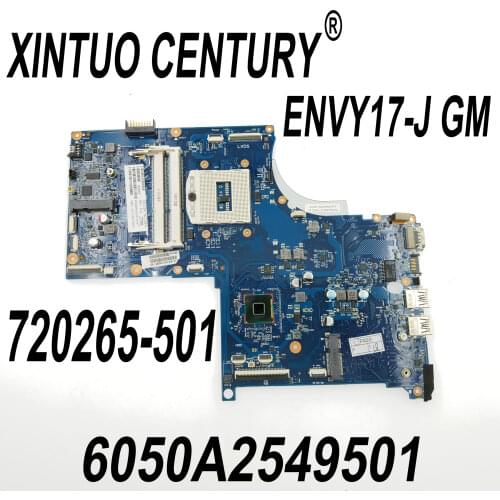 720265-001 720265-501 720265-601 6050a2549501-mb-a02 For HP ENVY 17-J M7-J placa-mãe do portátil com HM87 PGA947 100% test