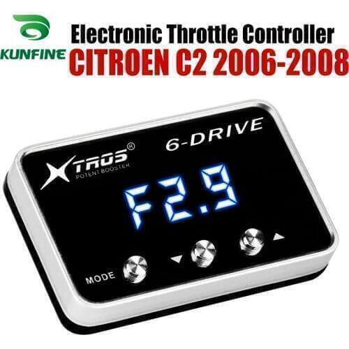 Car Electronic Throttle Controller Racing Accelerator Potent Booster For CITROEN C2 2006-2008 Tuning Parts Accessory