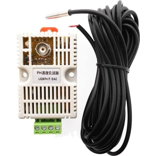 PH temperature transmitter detection sensor module voltage 4-20mA RS485 output