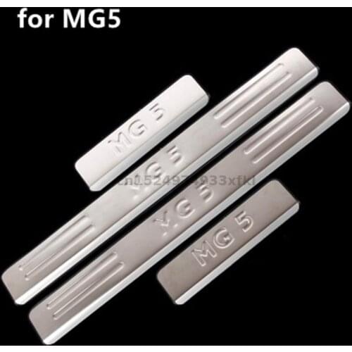 For MG MG3 MG5 MG6 Hoge Kwaliteit Rvs Auto-onderdelen Externe Scuff Plate/Instaplijsten Instaplijsten Auto styling
