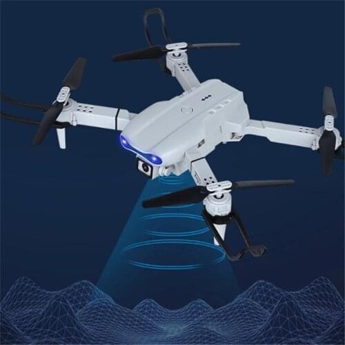 E99 PRO RC Drone 4K HD Dual Camera GPS WiFi FPV Foldable Automatic Return Professional Aerial Drone PK F11 Drone RC Helicopters