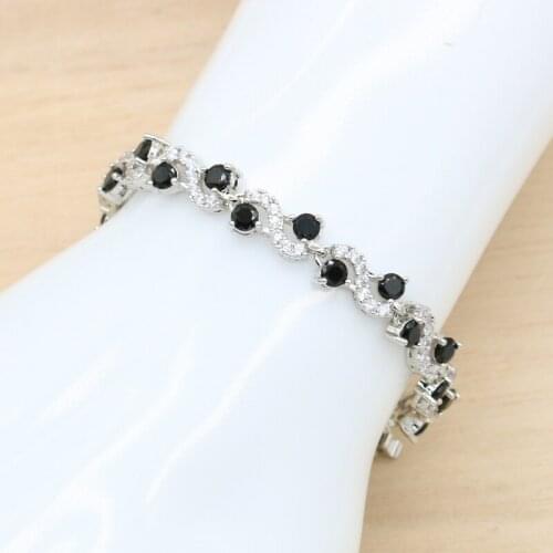 EIOLZJ Black Bracelets