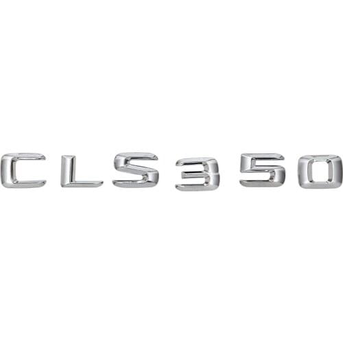 Car Trunk Lid Rear Emblem Badge Chrome Letters CLS 350 For CLS Class CLS350 W218 W219 W204 W203 W211 W210 W212