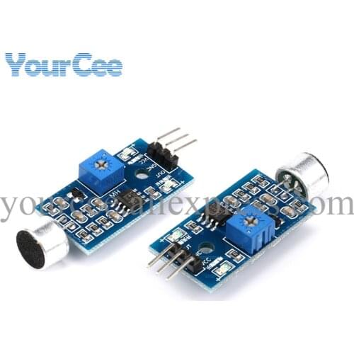 3pin Microphone Voice Sound Detection Sensor Module Intelligent Smart Robot Helicopter Airplane Boart Car for arduino Diy Ki