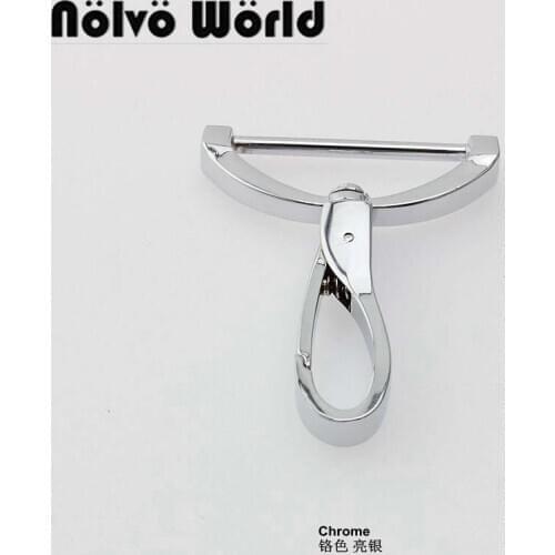 10-30pcs 58*38mm 1.5 Inch Trigger snap hook accessories hand bag hook metal swivel clasp lobster claws swivel hooks