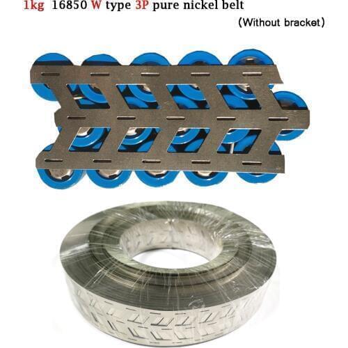 1kg high purity nickel belt 0.15*7*39.04mm misplaced pure nickel belt for 18650-3P battery spot welding pure nickel battery pack