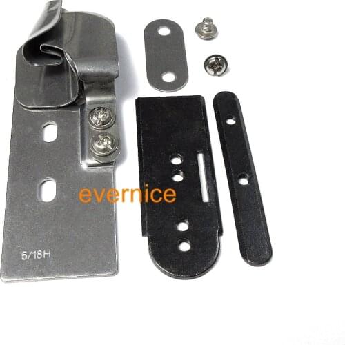Side Lap Seam Folder 5/16H For Juki Brother Singer Arm To Body Flat Bed Sewing Machine