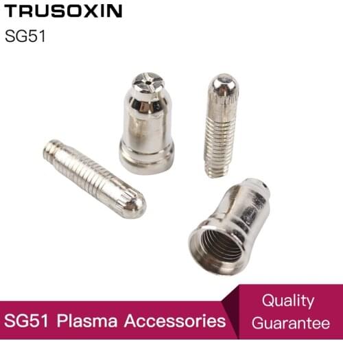 20pcs SG51 Consumables Electric Tips for 60a Inverter DC Air Plasma Cutter Accessories for SG51 Cutting Torch/Gun