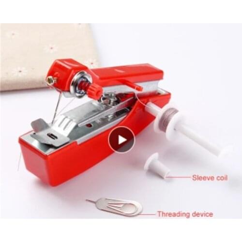 Manual Sewing Machine Sewing Tools Mini Sewing Machine Creative Sewing Machine Needlework Tool Sewing DIY Apparel Sewing Tools