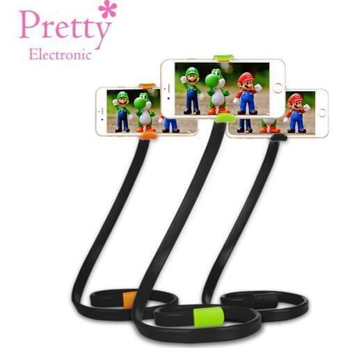 Universal Lazy Bracket Long Arm Flexible For Women Men 360 Clip Mobile Cell Phone Holder Car Bed Desk Table Stents Adjustable