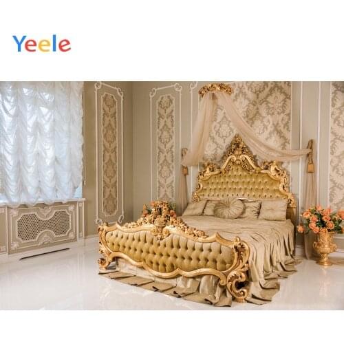 Yeele Boudoir Luxury Bedroom Window Interior Wedding Professional Photographic Background Photography Backdrops For Photo Studio