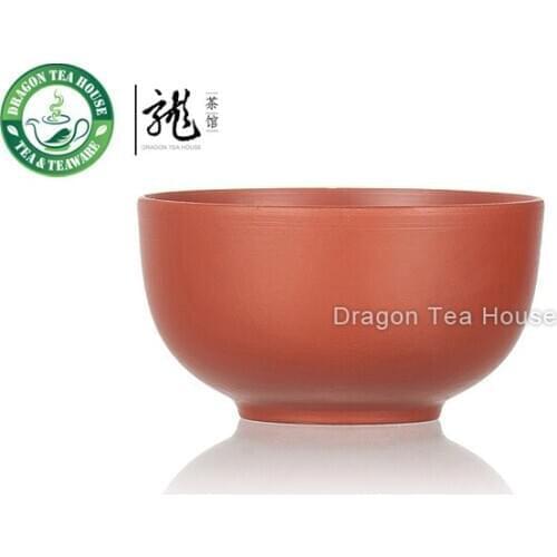 Yi Xing Zisha Clay Red Kung Fu Teacup 20ml 0.7oz 1pc