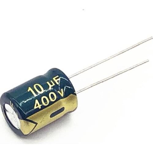 5pcs/lot 10UF400v high frequency low impedance 400V 10UF aluminum electrolytic capacitor S103 20