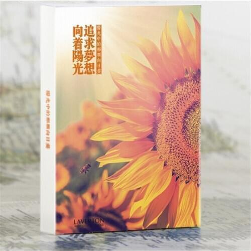 60PCS/lot New sunflower series of postcards group/greeting card / gift cards / Flower series HD post card