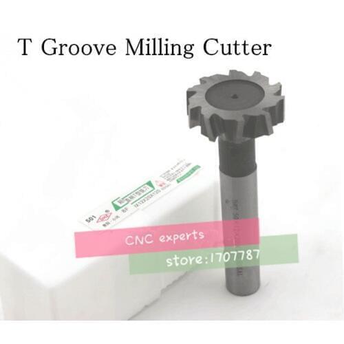 Free Shipping 1PCS 18*3*4*5*6*8 high speed steel Straight shank T groove milling cutter T type Straight shank milling cutter