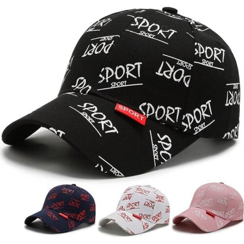 Best Selling Fashion Graffiti Baseball Cap Summer New SPORT Letters Men Women Bonnet Gorra Cotton Snapback Trucker Hat Casquette