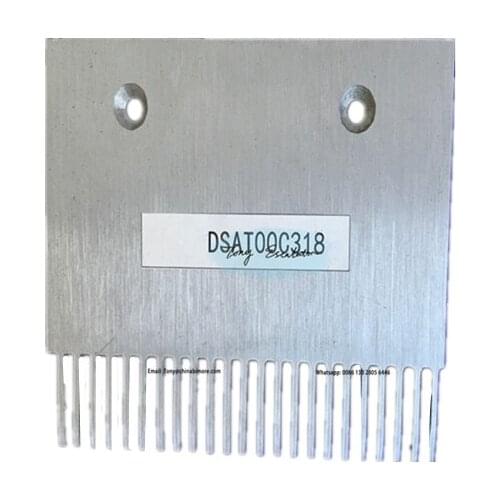 Sigma Escalator DSAT00C318 Comb ALuminium L203MM W155MM Hole Pitch 110MM Center 24Teeth