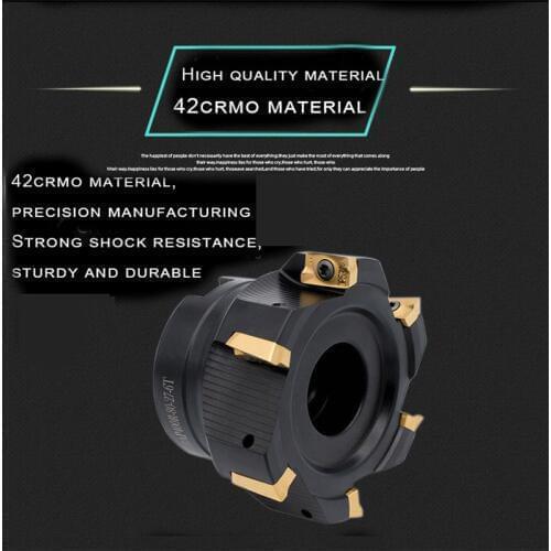 Milling cutter 90 degree right-angle milling cutter BAP400R BAP300R 50-22-4T 63-22-4T 50-22-5T 63-22-6T 80-27-6T 4T 5T 6T 7T 8T