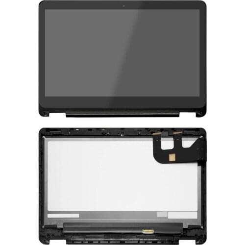 HB133WX1-402 N133HSE-EA3 13'' LED LCD Touch Screen Digitizer Glass With Bezel For Asus TP301 TP301U TP301UA TP301UA-DW