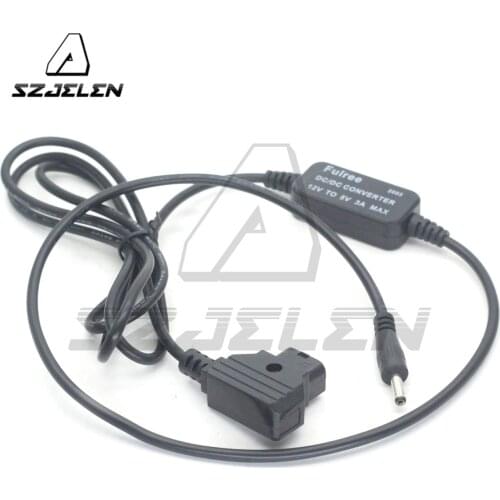14.8v D-Tap Male to 5v 3A DC 3.5/1.35 eartec the hub three-way call power cable