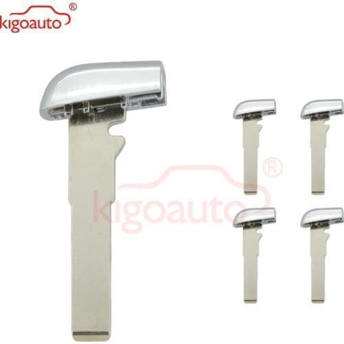 Kigoauto 5pcs Smart key insert SIP22 for Jeep Renegade emergency key blade