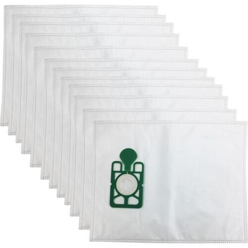 12Pcs Vacuum Cleaner Bags HEPA Filter Dust Bag Replacement for Numatic HVR200 Henry James NVH200, NRV200, NV200, NV250, NVR