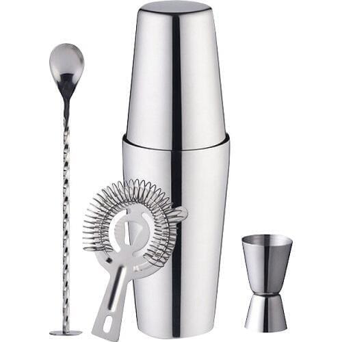 Bartender Set For Professional Bartenders And Family Bars,5 Piece Set Of Boston Cocktail Shaker