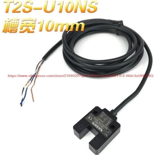 100% NEW T2S-U10NS/T2S-U15NS Groove Type Detection Photoelectric Switch Sensor