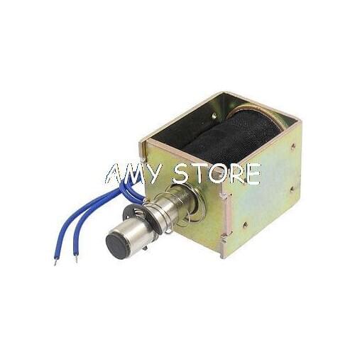 DC 24V 1.26A Linear Motion 2500GF Force Solenoid Electromagnet