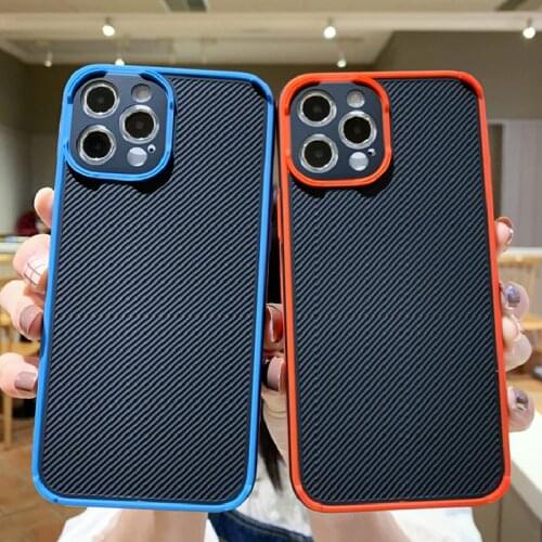 MrenewedM 12 Pro Max Shockproof Bumper Phone Case For iPhone 11 XR XS Max Candy Color Lens Protection Hard Cover On SE2 7 8 Plus