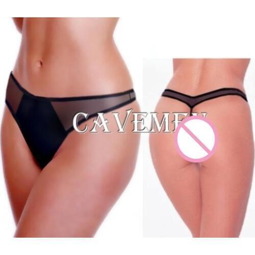 Transparent and non transparent combination *1466*Ladies Thongs Underwear Panties Briefs T-back Swimsuit Bikini Free Shipping