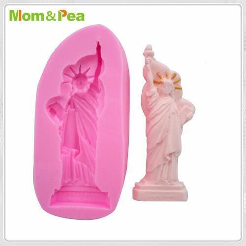 Mom&Pea MPA1844 Sculpture Silicone Mold Cake Decoration Fondant Cake 3D Mold Food Grade