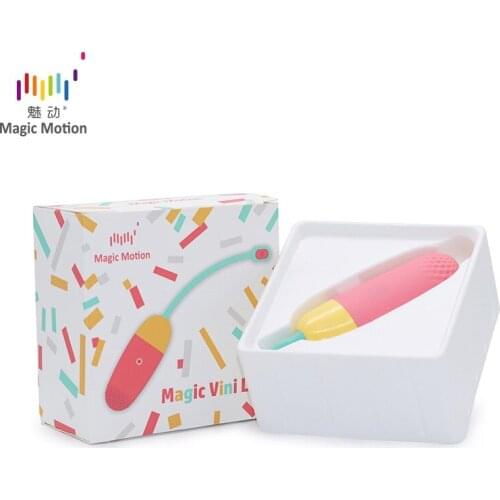 G-spot Clitoris Vibrator Magic Motion Vagina Massager Simulator Magic Vini Lite Vibrating ball Sex Toy for Women