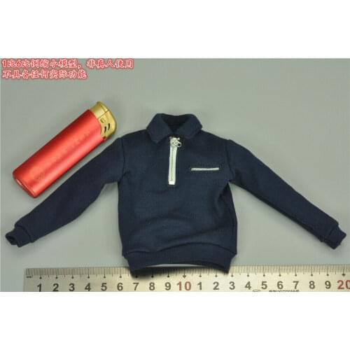 1/6th D80149 German Navy Blue Sweater Model for 12"