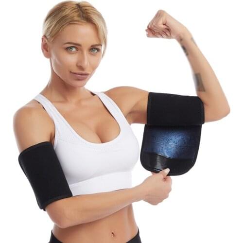 1Pair Slimming Compression Arm Shaper Slimming Arm Belt Helps Tone Shape Upper Arms Sleeve Shape Wraps For Women