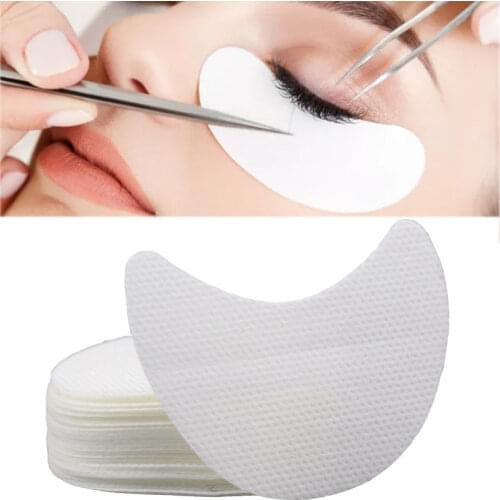 10/20pcs Disposable Eyelashes Pads Lint Free Grafting Lash Extensions Sticker White Under Eye Patches Paper Makeup Tools