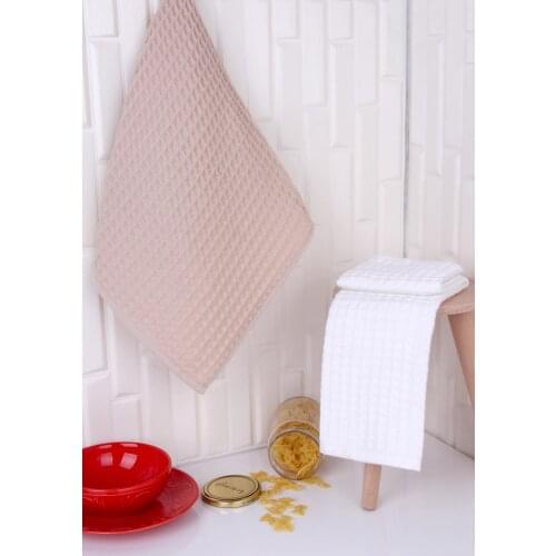 % 100 Cotton 2 PC Kitchen Drying Cloth Hand Towel 40x60cm