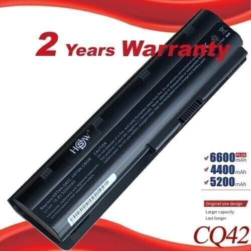 Special price Battery For HP Pavilion DM4 DM4T DV3 Dv7-2100 G4 G6 G7 G62 G62T G72 MU06 HSTNN-UBOW Presario CQ42 CQ56 CQ62 free