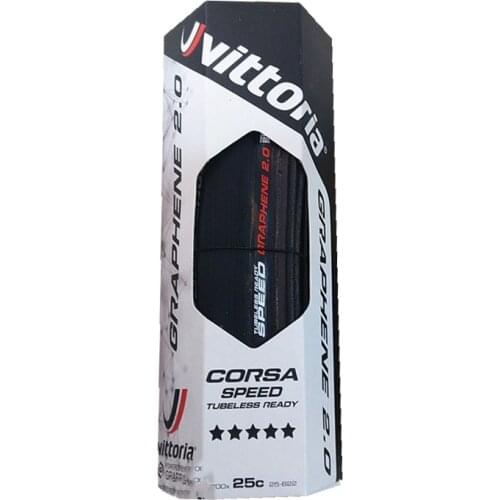 Vittoria road tubeless tires corsa speed tires 700×25C foldable tubeless road bike tires 700C bicycle Graphene 2.0 black