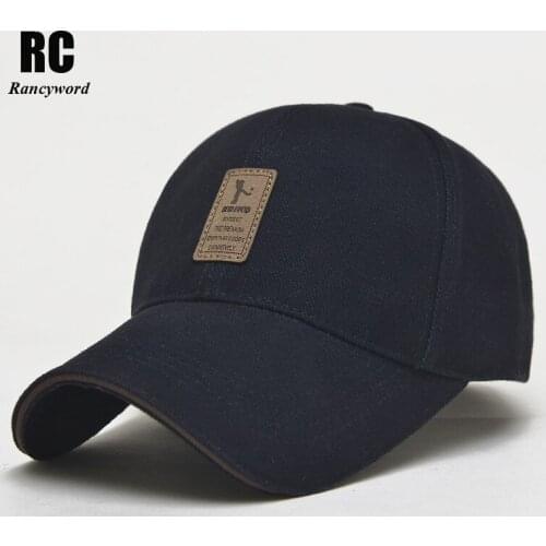 Brand Baseball Cap Men Cotton Casual Sports Golf Hats For Men Golf Snapback Casquette Bone Gorras Sale RC1011-1