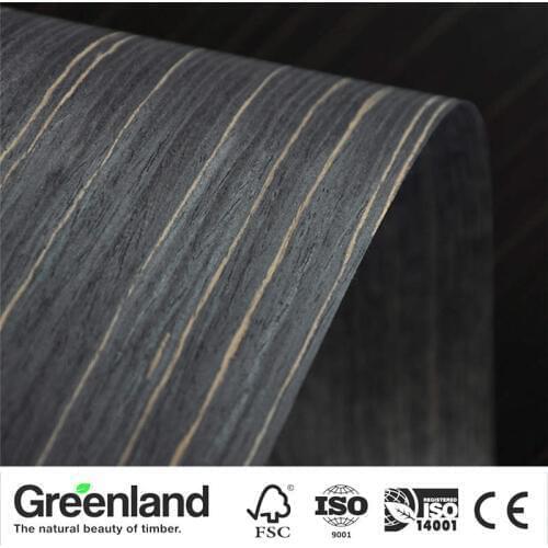 Ebony Veneer wood wooden kitchen accessories decoration for bedroom furniture chair table wood slices DIY Furniture 250x60 cm
