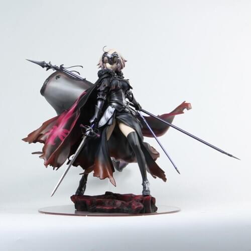 Aquamarine Fate Fate/Grand Order Alter Figure Avenger Caster Figure Okita Souji 47CM PVC Action Figure Toy Collection Model Gift