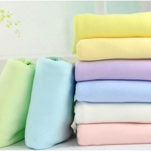 Stretchy knitted jersey fabric by half meter printed cartoon knitted cotton fabric DIY baby clothing fabric