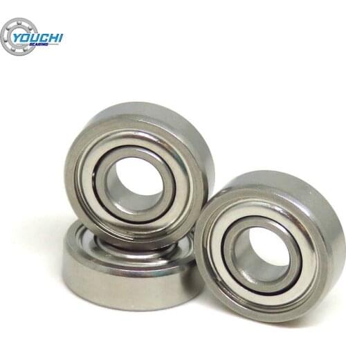 10pcs S695 ZZ 5x13x4mm Hybrid Bearing 695 Z S695C S695Z ABEC-7 5*13*4 ABEC-7 Miniature RC Car & Fishing Reels Ceramic Bearings