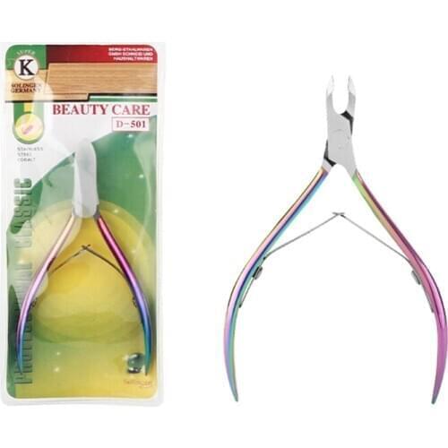 Multipurpose Nail Cuticle Scissors Stainless Steel Manicure Pedicure Tools X7YB