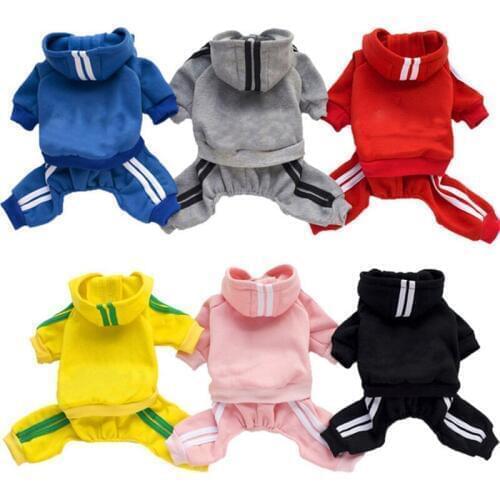 Autumn Winter Pet Dog Clothes for Dogs Overalls Pet Dog Jumpsuit Puppy Cat Clothing for Dog Coat Jacket Thick Dogs Pets Clothing