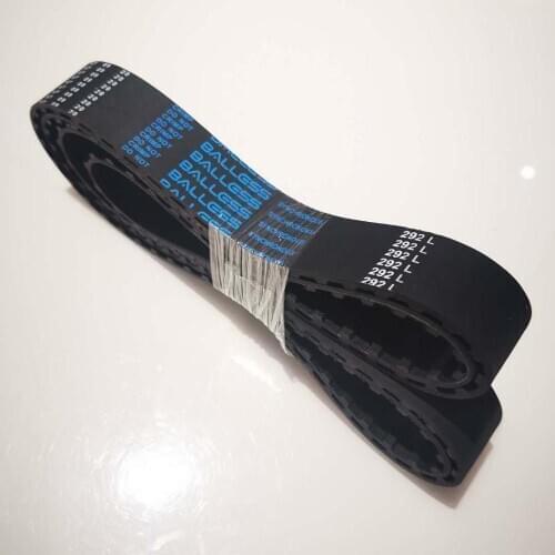 Motor belt L292-25mm 25mm width Wear-resisting for mask machine elastic flat belt PVC industrial transmission belt